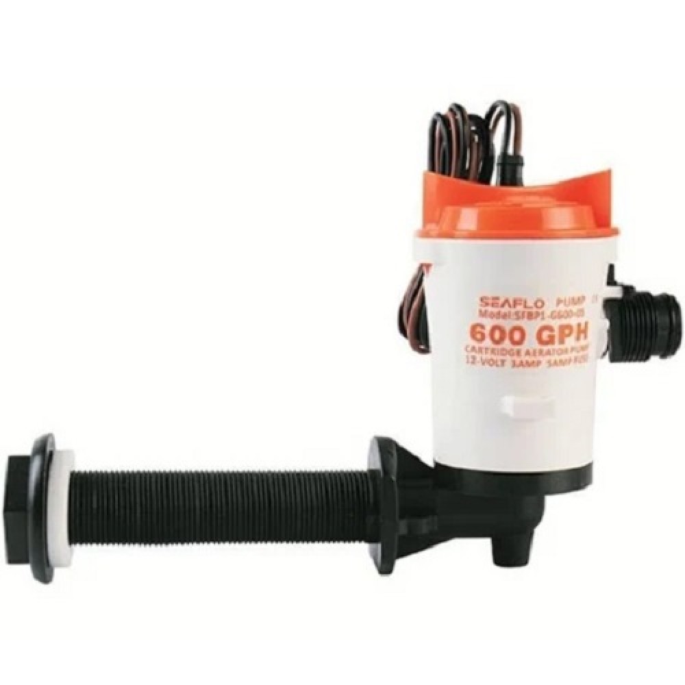 SEAFLO LİVAR POMPASI 600 GPH 90 DERECE 12 V