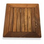 TEAK KARE MASA TABLA 60x60  ( AYAK HARİÇTİR.)