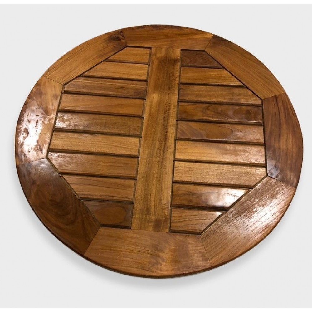 TEAK MASA TABLA YUVARLAK 50 CM ( AYAK HARİÇ )