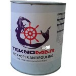 TEKNOMAR 2071 KOPER SEZONLUK BAKIR ESASLI ZEHİRLİ BOYA KIRMIZI 3.6 KG.